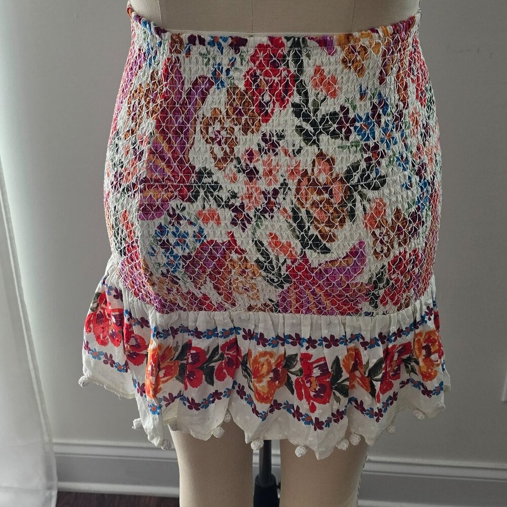 FARM Rio Spring Bananas Mini Skirt - Picture 2 of 5
